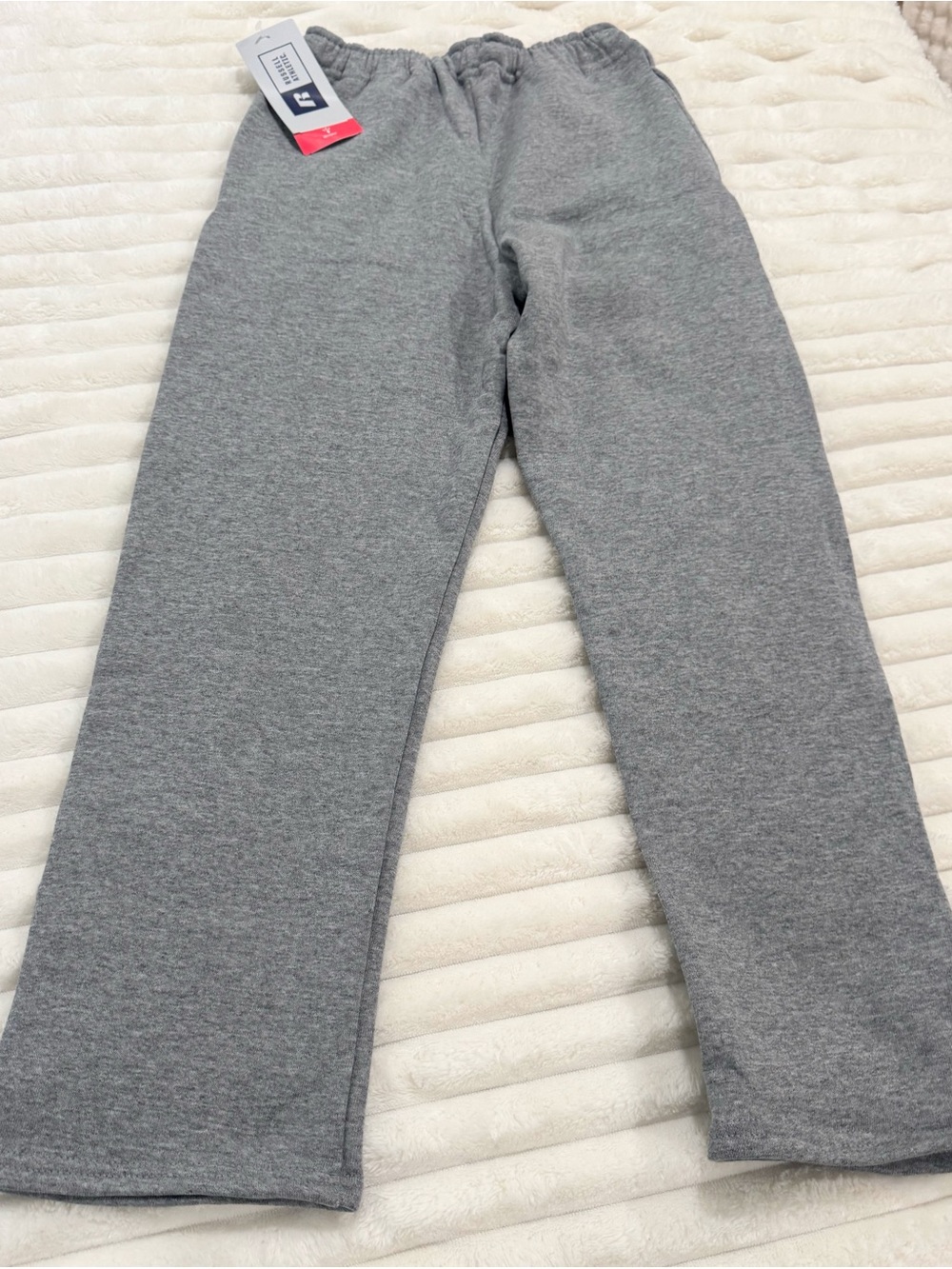 Russell Athletic Kids Gray Elastic-Waist Sweatpants